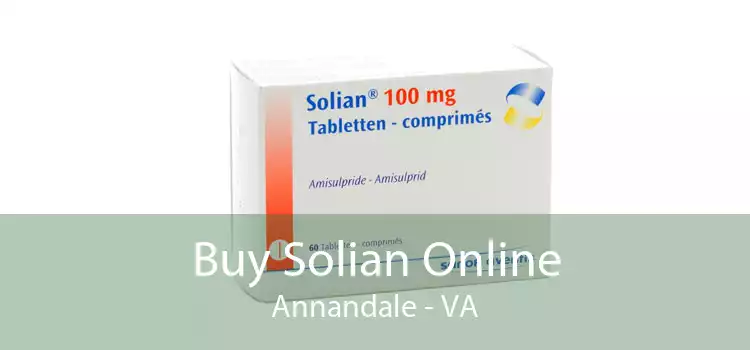 Buy Solian Online Annandale - VA