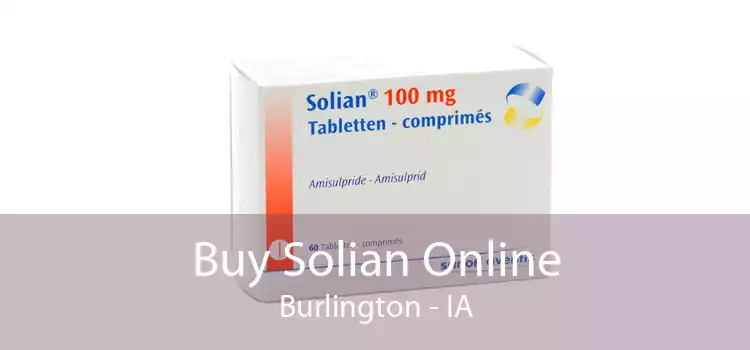 Buy Solian Online Burlington - IA