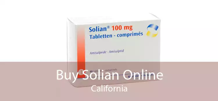 Buy Solian Online California