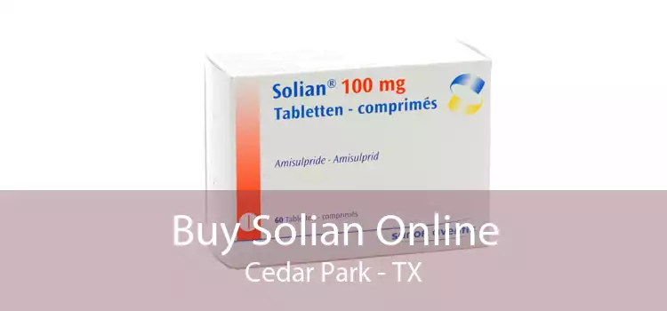 Buy Solian Online Cedar Park - TX