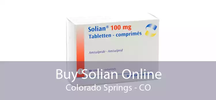 Buy Solian Online Colorado Springs - CO