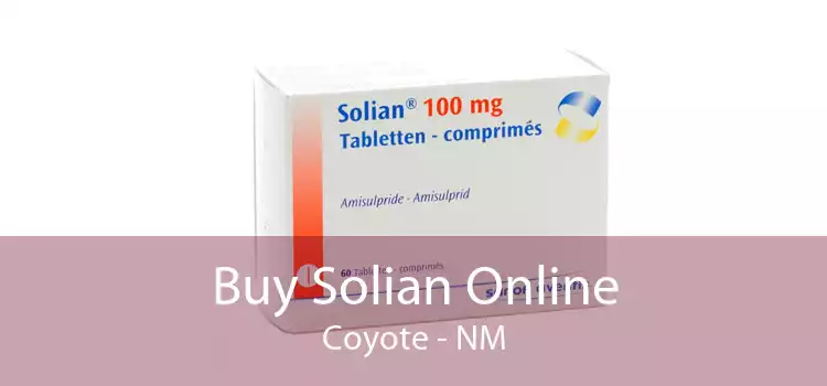 Buy Solian Online Coyote - NM