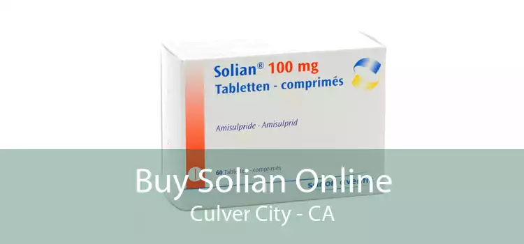 Buy Solian Online Culver City - CA