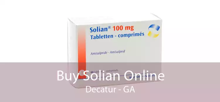 Buy Solian Online Decatur - GA