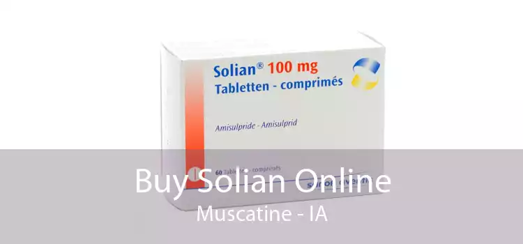 Buy Solian Online Muscatine - IA