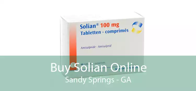 Buy Solian Online Sandy Springs - GA